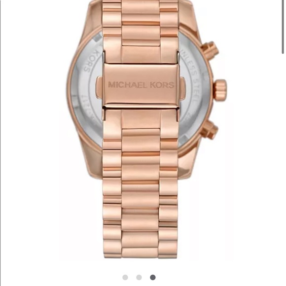 Womens rose gold Michael Kors watch - Picture 4 of 5